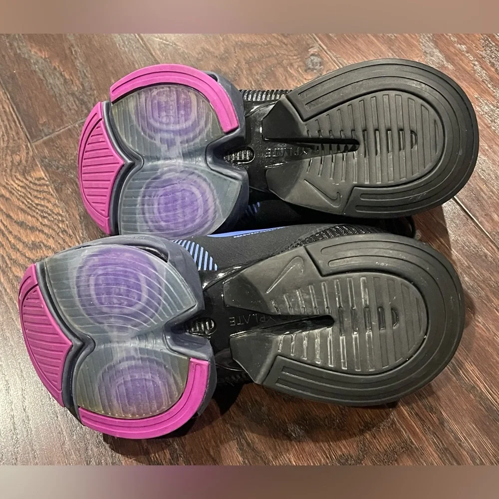 Nike Air Zoom SuperRep 2 Women Size 9 Black Athletic Running Shoes Sneakers